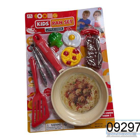 Imagen de SET COCINA CON SARTEN Y COMIDITAS 6.26